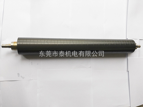 带轴头硬氧铝辊